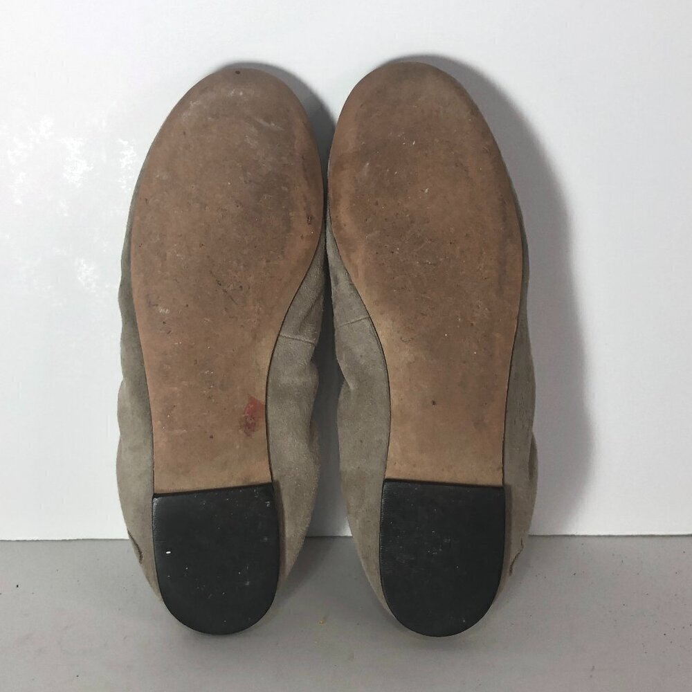 SAM EDELMAN Felicia Flats Women's Size 7.5 Tan Bow Leather Shoes A4085LP255 - Picture 5 of 14
